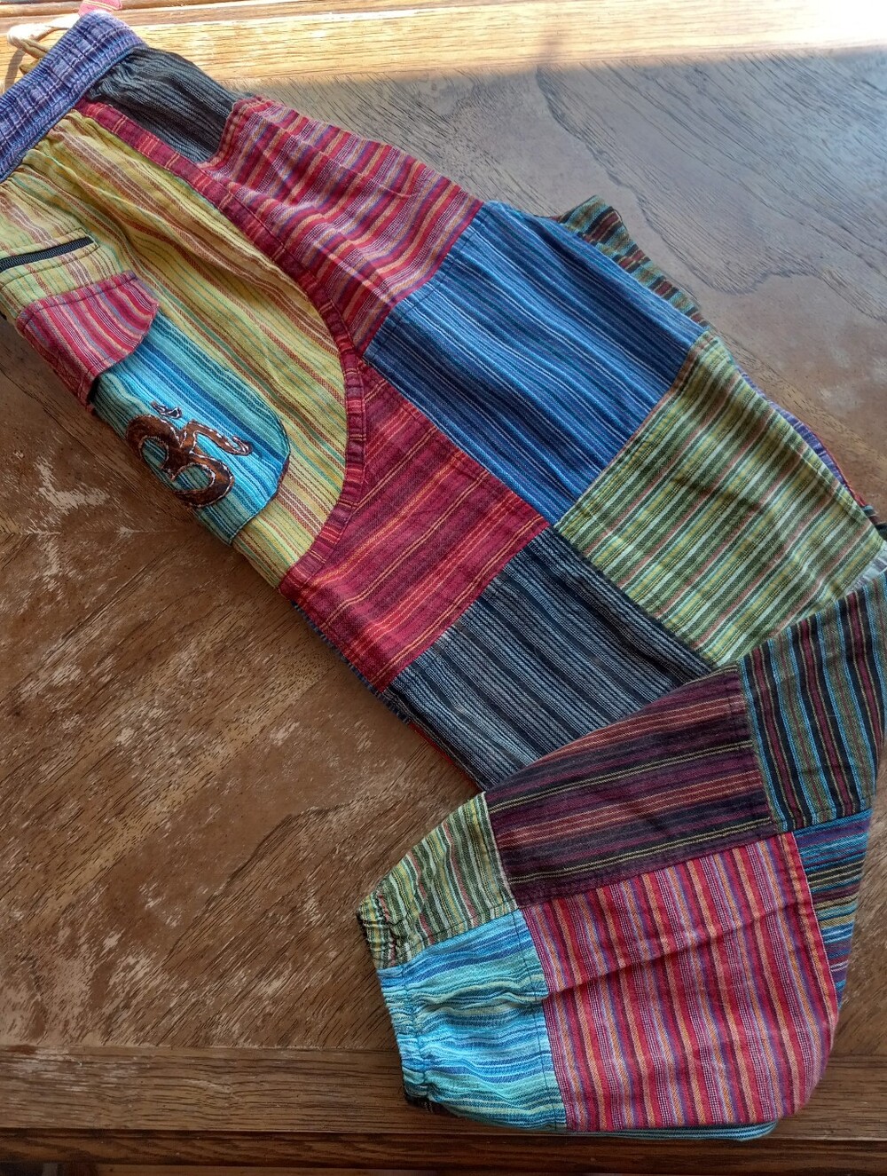 Patchwork Hippie Joggers!!! Bohemian, Festival - Picture 6 of 9